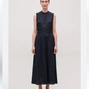 COS Open Back Shirt Dress